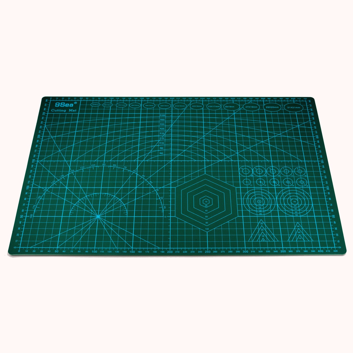 Double-sided Cutting Mat for Crafting (Size A3)