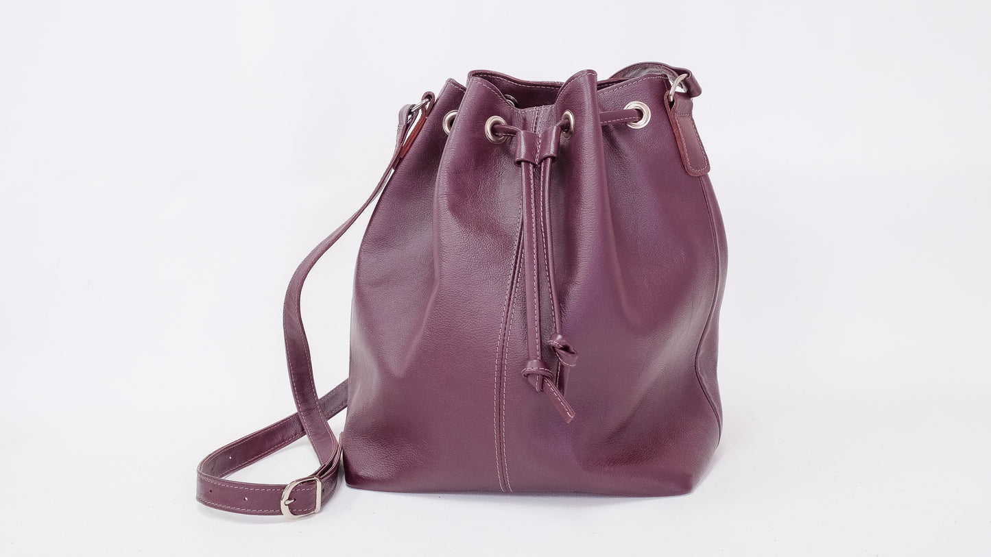Banksii Leather Bucket Bag (more colours)