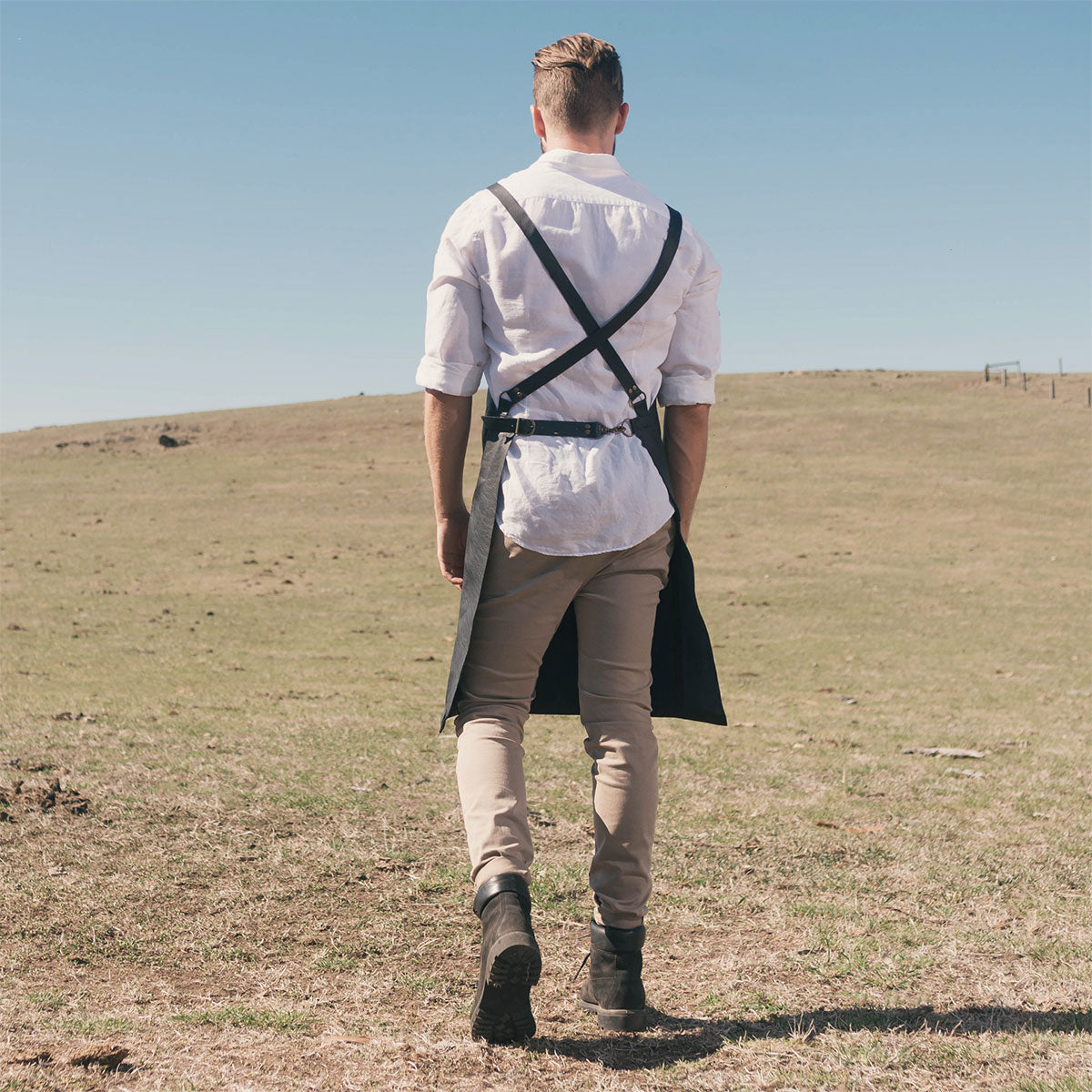 Deluxe Leather Apron (Eucalyptus)