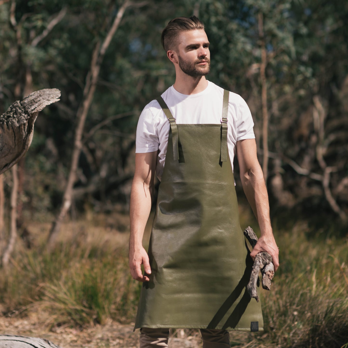 Deluxe Full Apron (Eucalyptus)