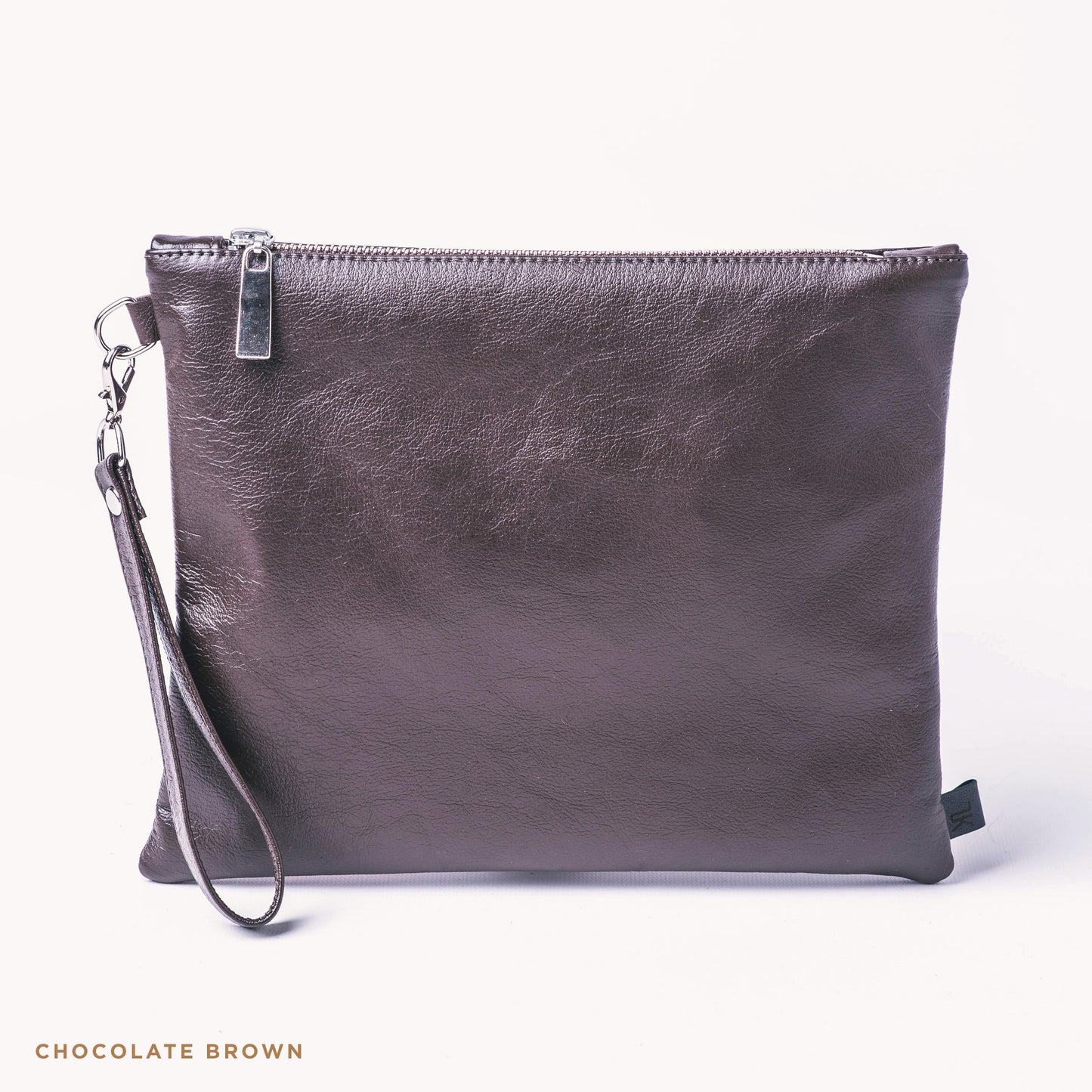 Karmine Leather Clutch (25 colours)