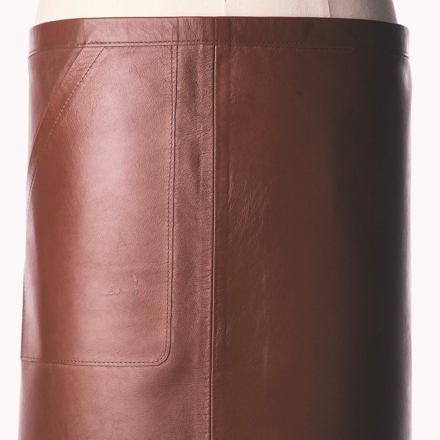 Deluxe Knee Apron (Rust)