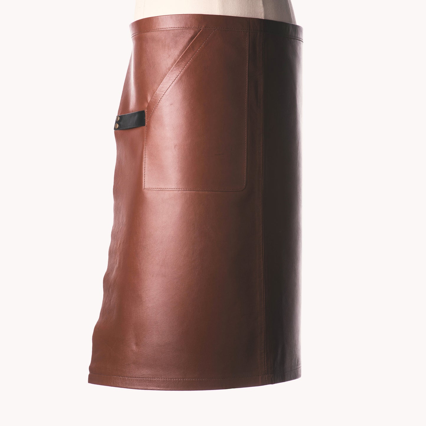 Deluxe Knee Apron (Rust)