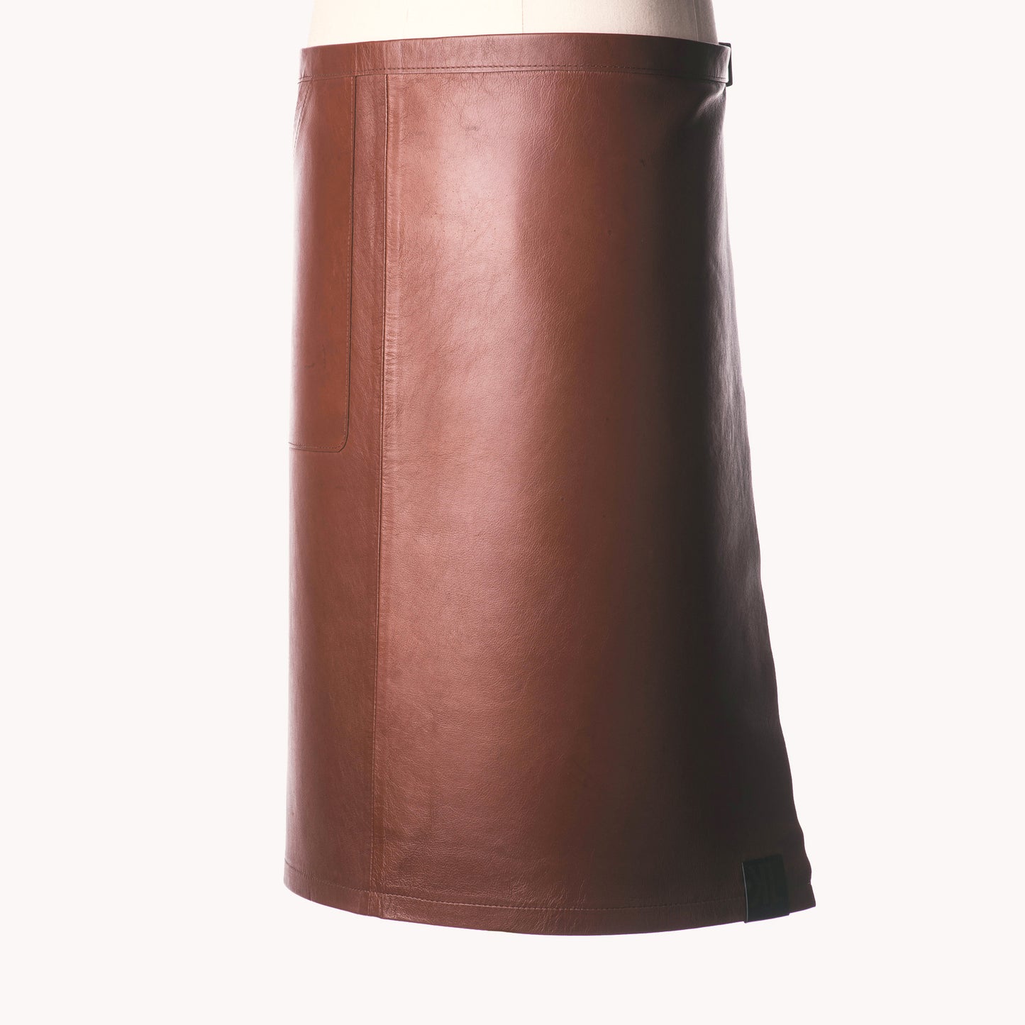 Deluxe Knee Apron (Rust)