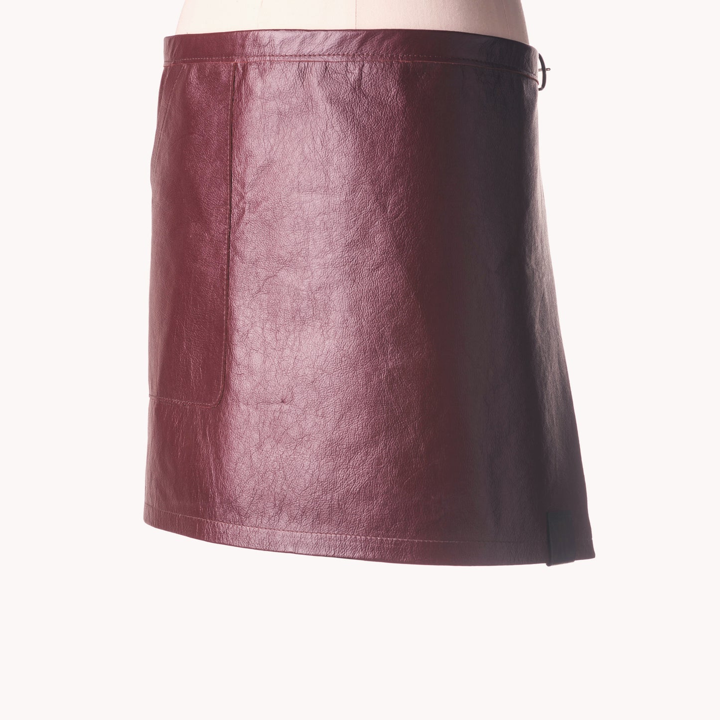 Deluxe Skirt Apron (Burgundy)
