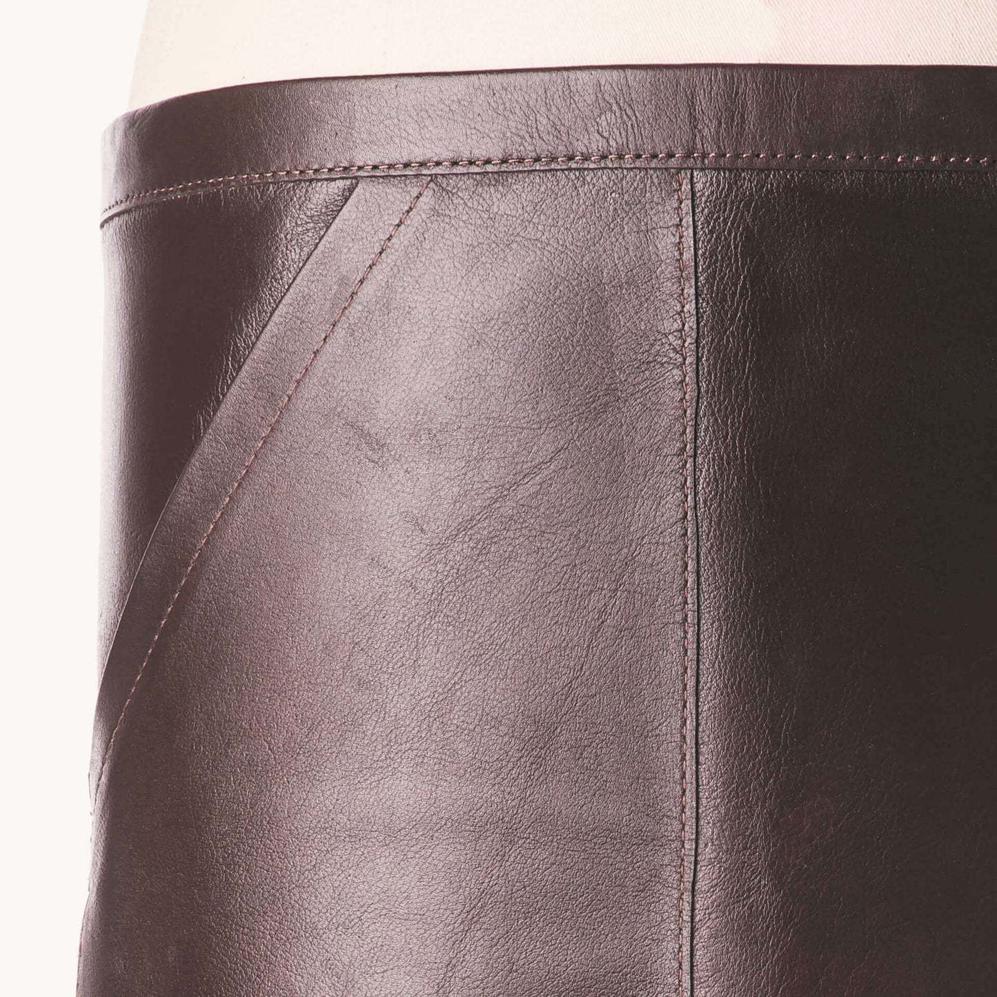 Deluxe Skirt Apron (Chocolate Brown)
