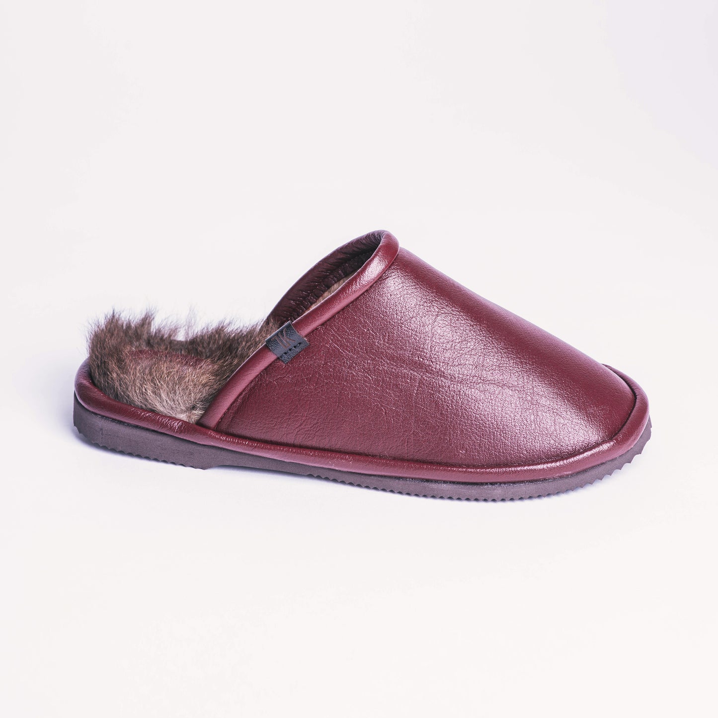 Mens Karmine Slipper (Burgundy)