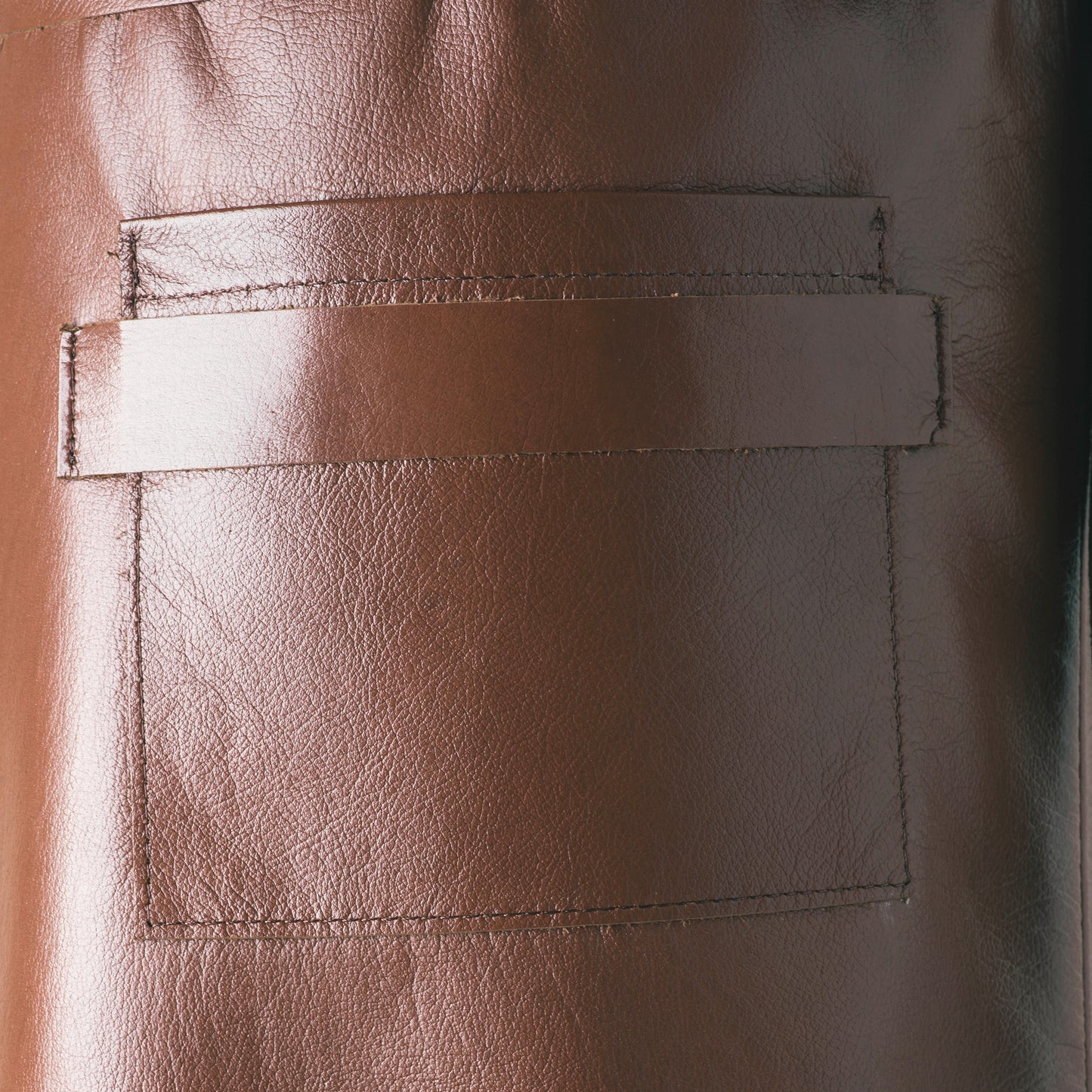 Classic Knee Apron (Rust)