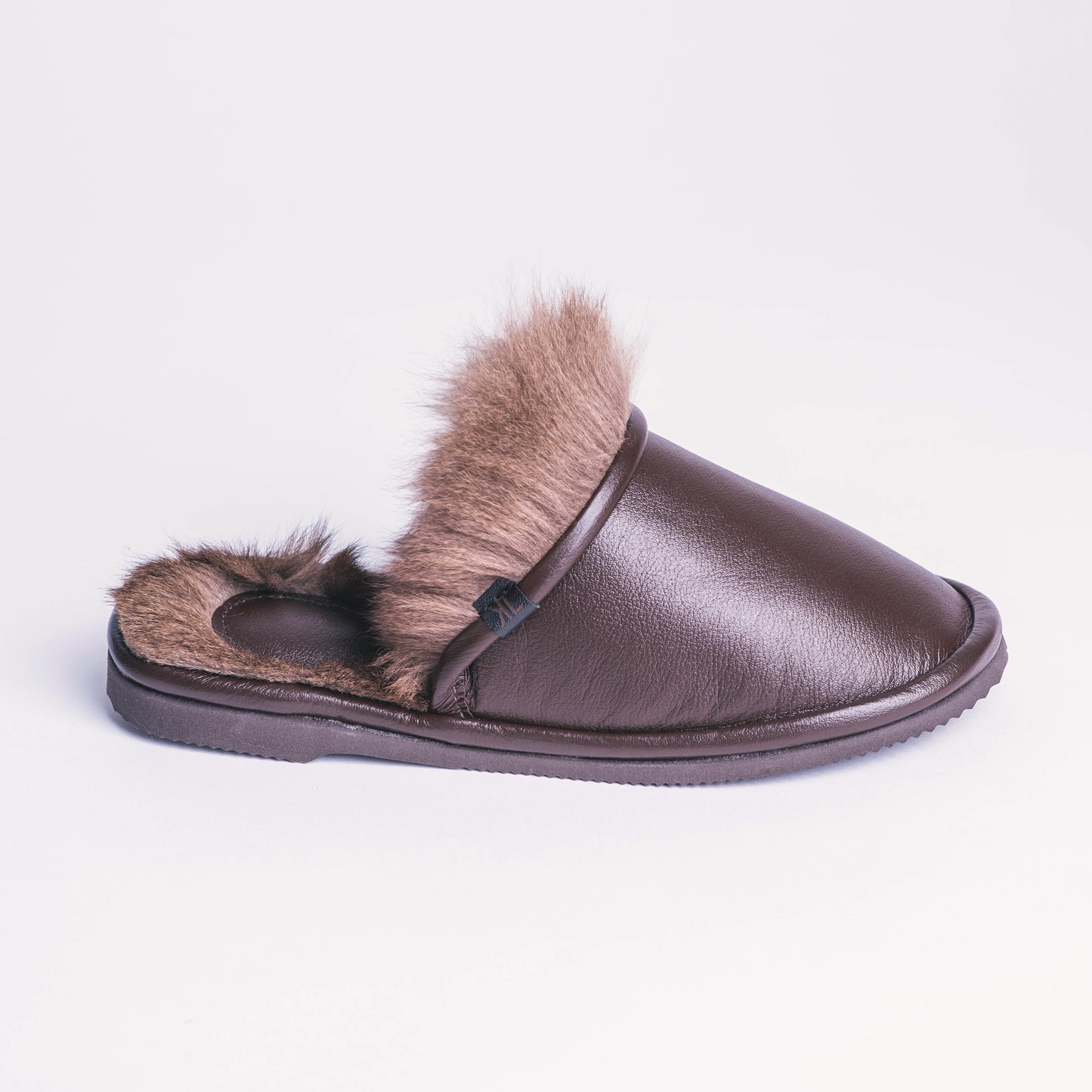Turn-back Slide (Chocolate Brown)