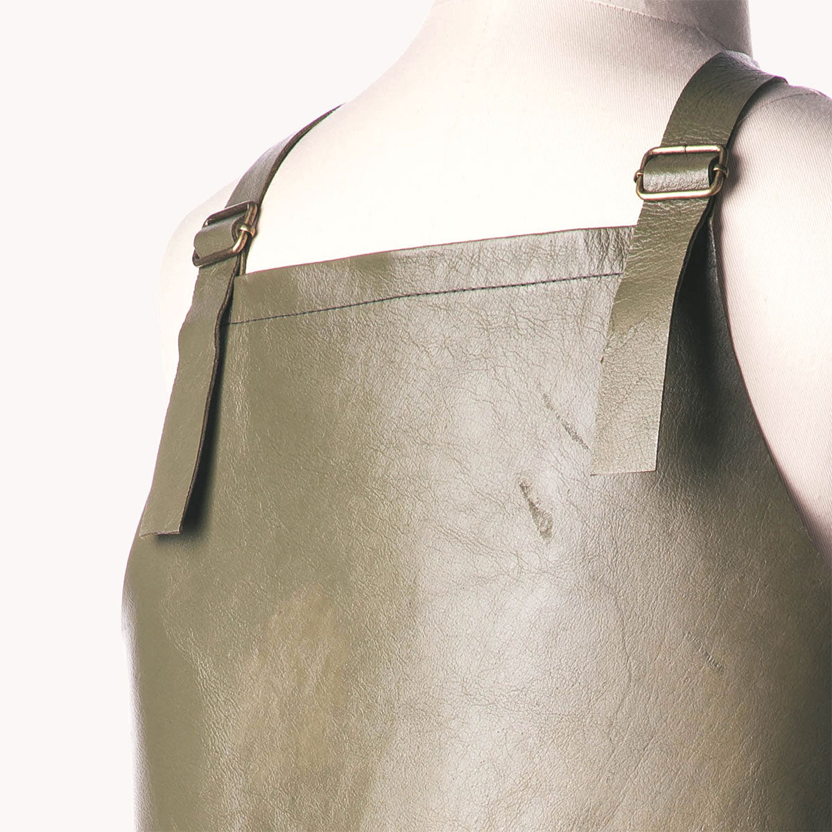 Deluxe Leather Apron (Eucalyptus)