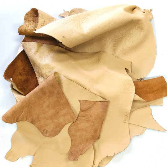 Leather Offcuts (Camel)