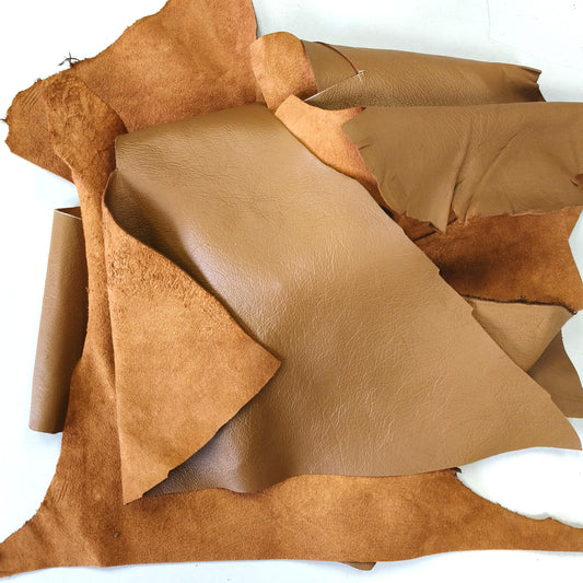 Leather Offcuts (Caramel)