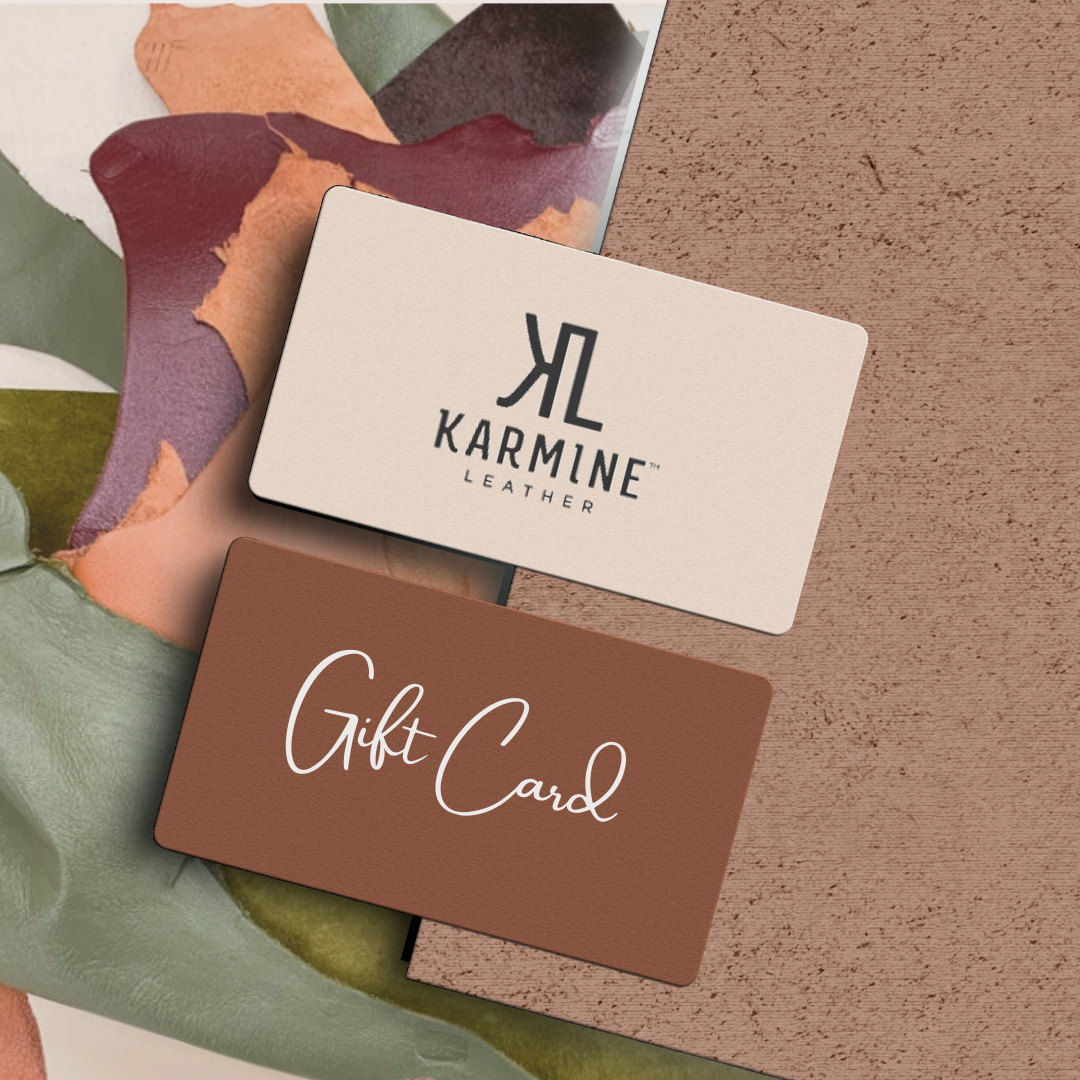 karmine leather gift card