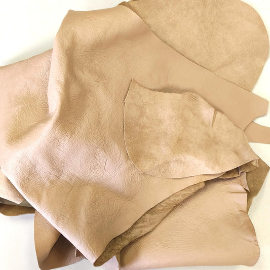 Leather Offcuts (Taupe)