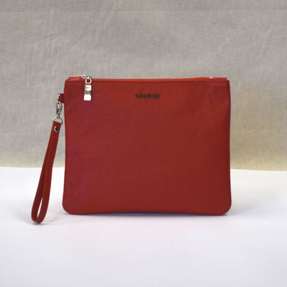 Karmine Leather Clutch (18 colours)
