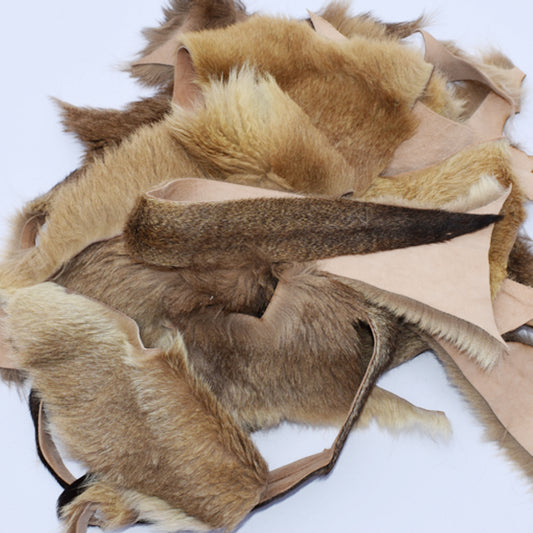 Fur Offcuts 1kg (brown/grey/cream)