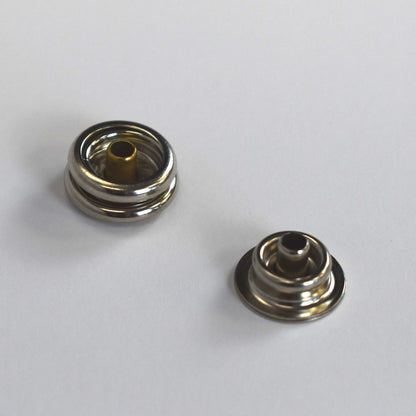 Large Cap Press Studs/Snap Fasteners (Nickel)