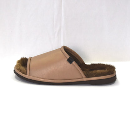 Karmine Toeless Slide (Taupe)
