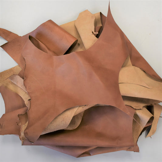 Leather Offcuts (Antique VEG TAN)