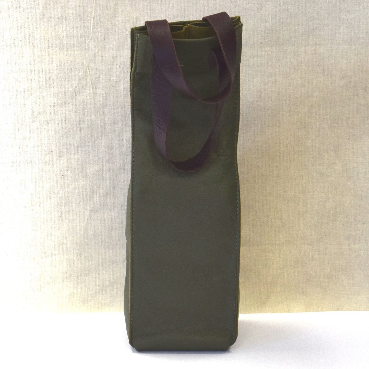 Leather Wine Bag