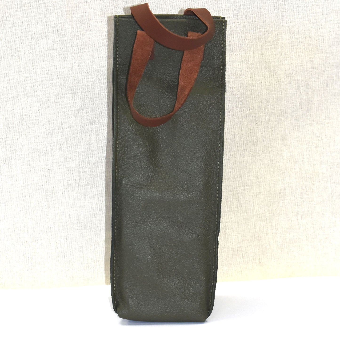 Leather Wine Bag