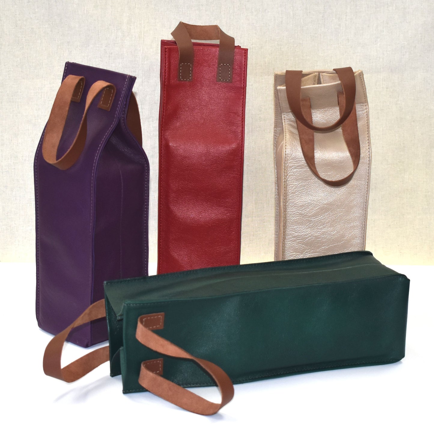 Leather Wine Bag