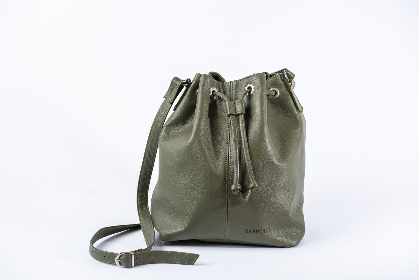 Banksii Leather Bucket Bag (more colours)