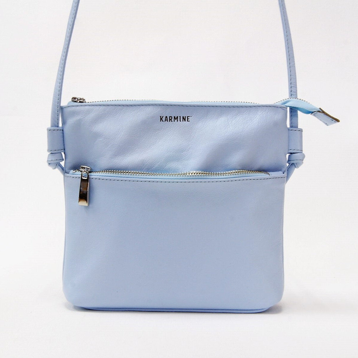 Acacia Leather cross body bag more colours Karmine Leather