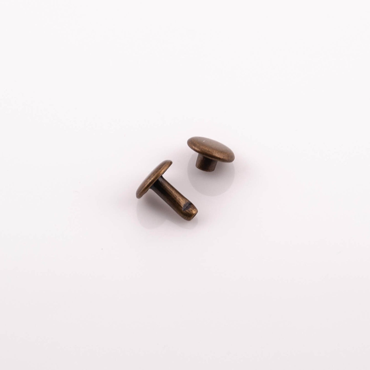 Cap rivets Antique Brass 10mm