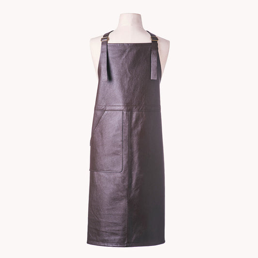 Deluxe Leather Apron (Chocolate Brown)