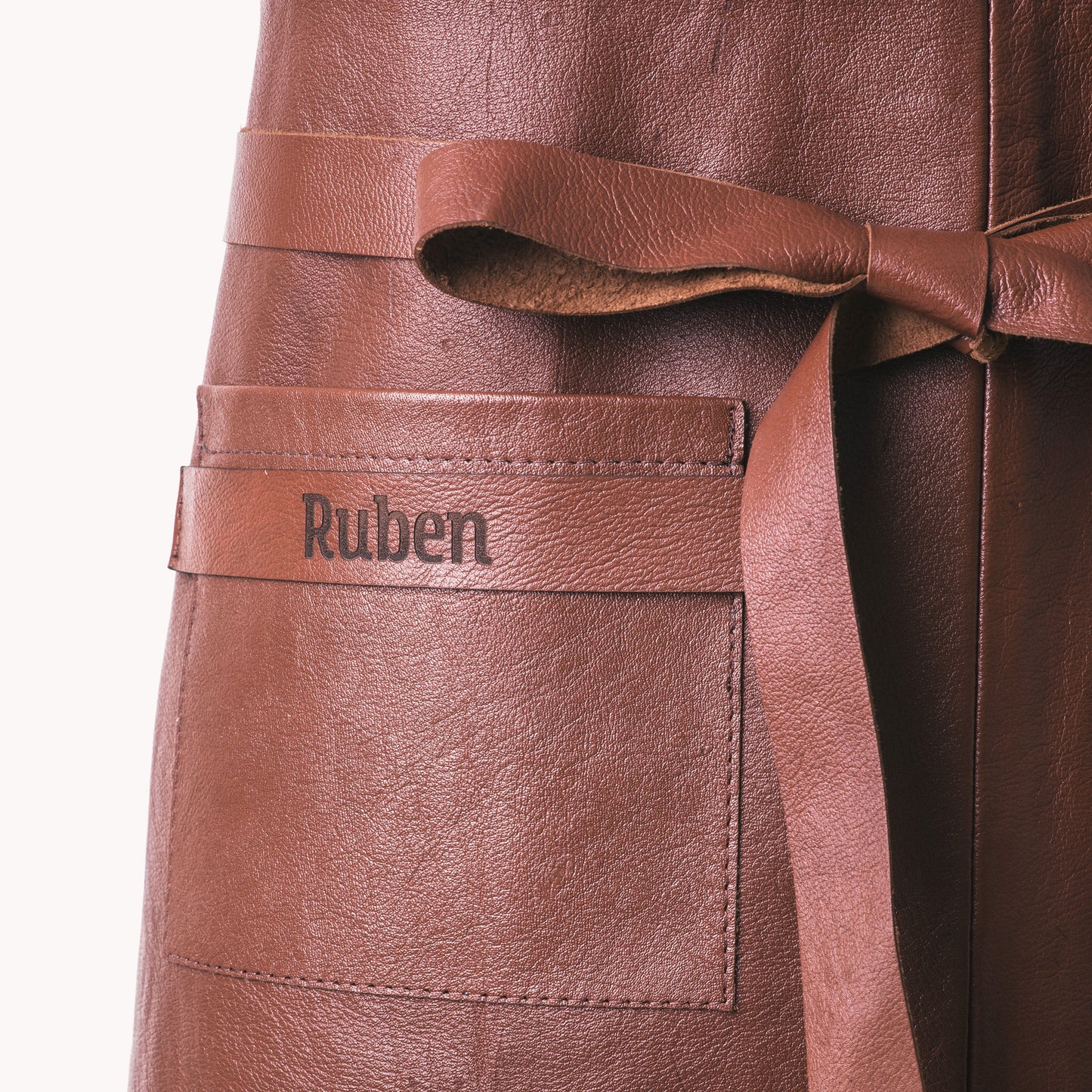 Classic Pocket Apron (Rust)