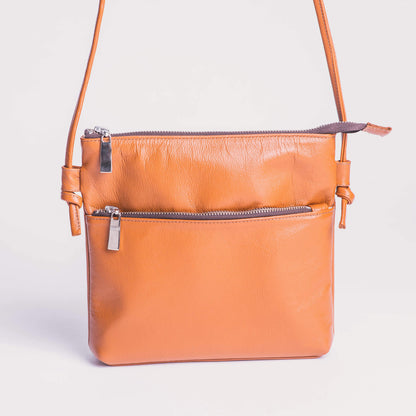 Acacia Leather cross-body bag (7 colours)