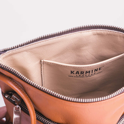 Acacia Leather cross-body bag (7 colours)