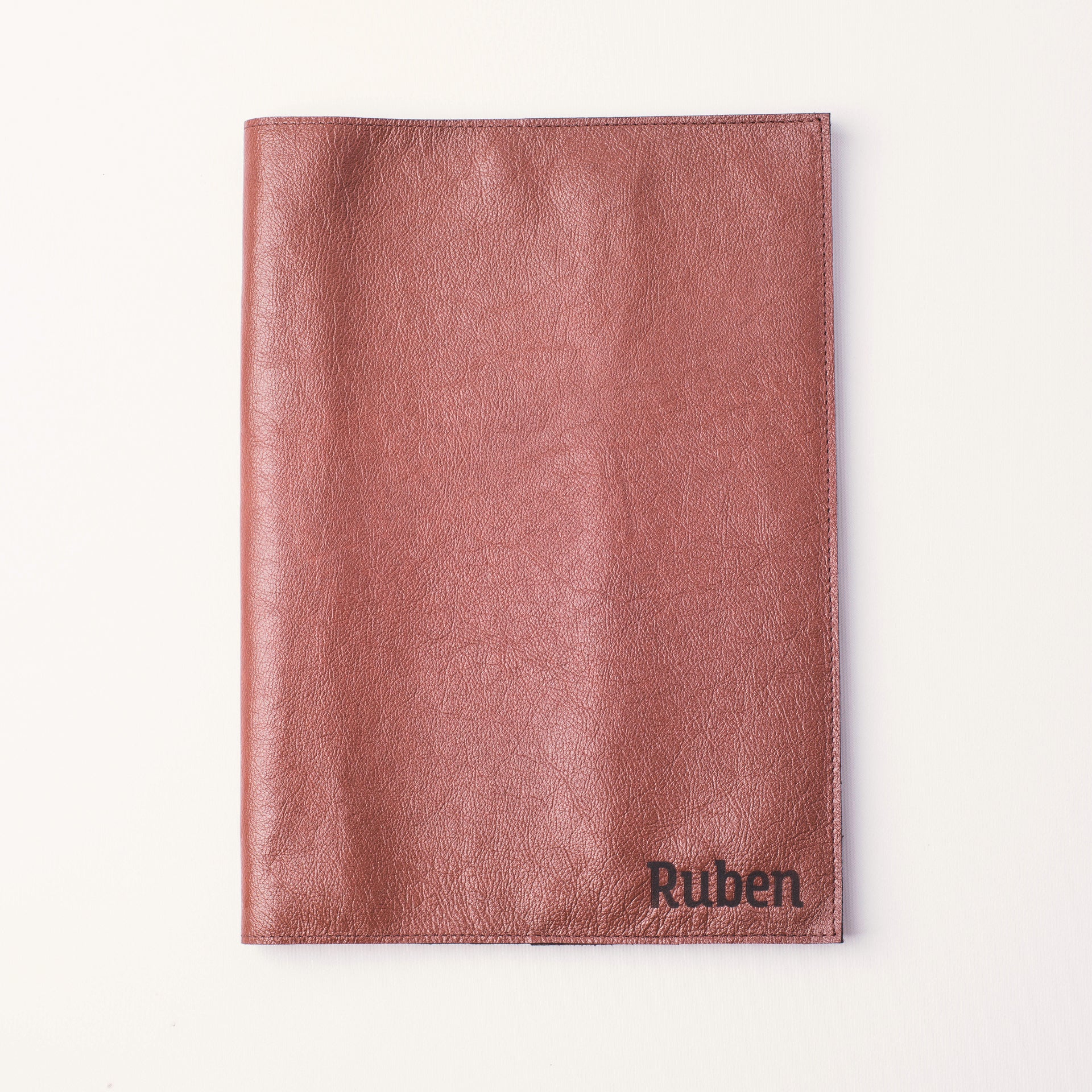 Leather Notebook Cover A4 (31 colours) – Karmine Leather & Leathercraft