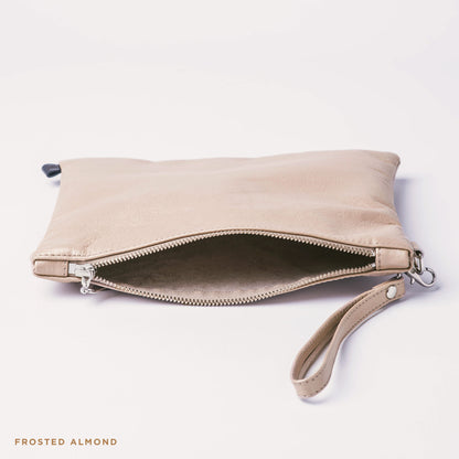 Karmine Leather Clutch (18 colours)
