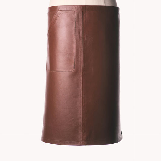 Deluxe Knee Apron (Rust)