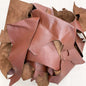 Leather Offcuts 1kg (Rust)