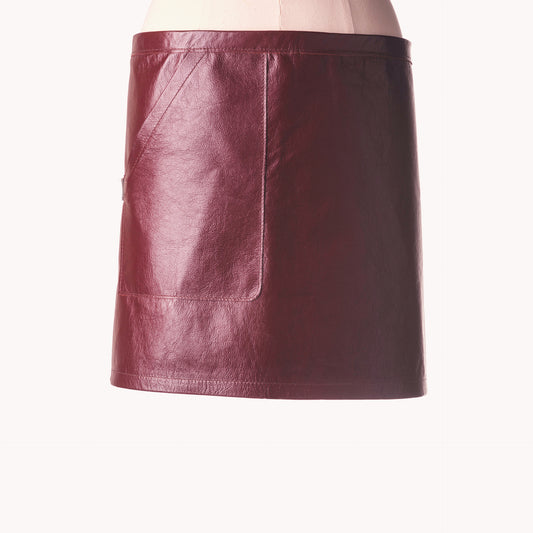 Deluxe Skirt Apron (Burgundy)