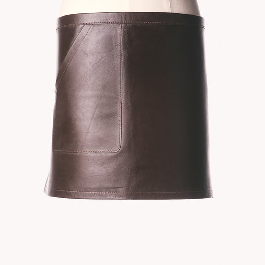 Deluxe Skirt Apron (Chocolate Brown)