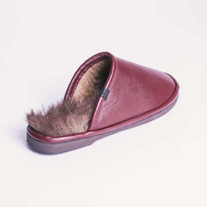 Karmine Slipper (Burgundy)