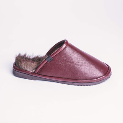 Karmine Slipper (Burgundy)