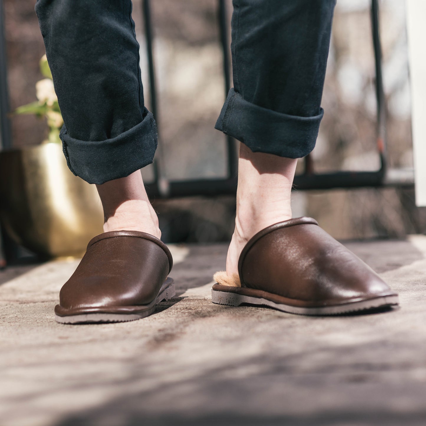 Karmine Slipper - Mens (Navy)