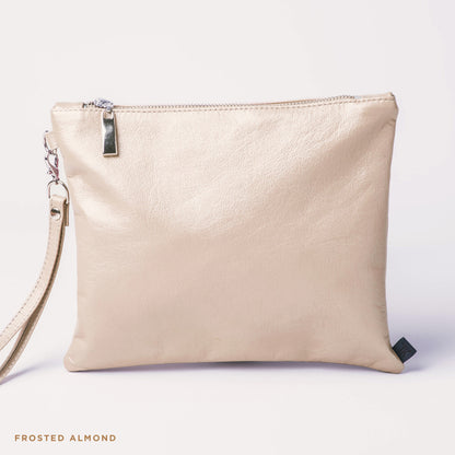 Karmine Leather Clutch (18 colours)