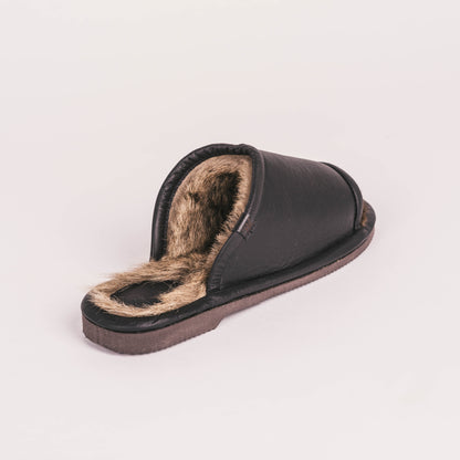Karmine Toeless Slide (Black)