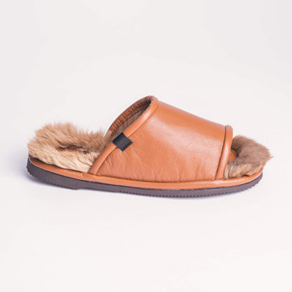 Karmine Toeless Slide (Whisky)