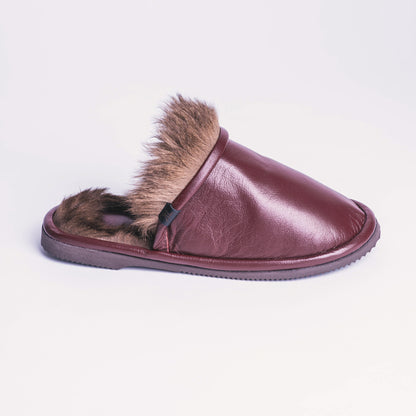 Turn-back Slide (Burgundy)