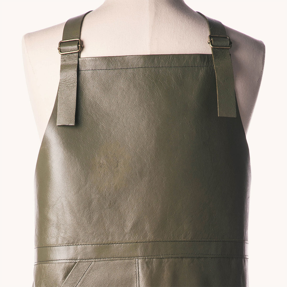 Deluxe Leather Apron (Eucalyptus)