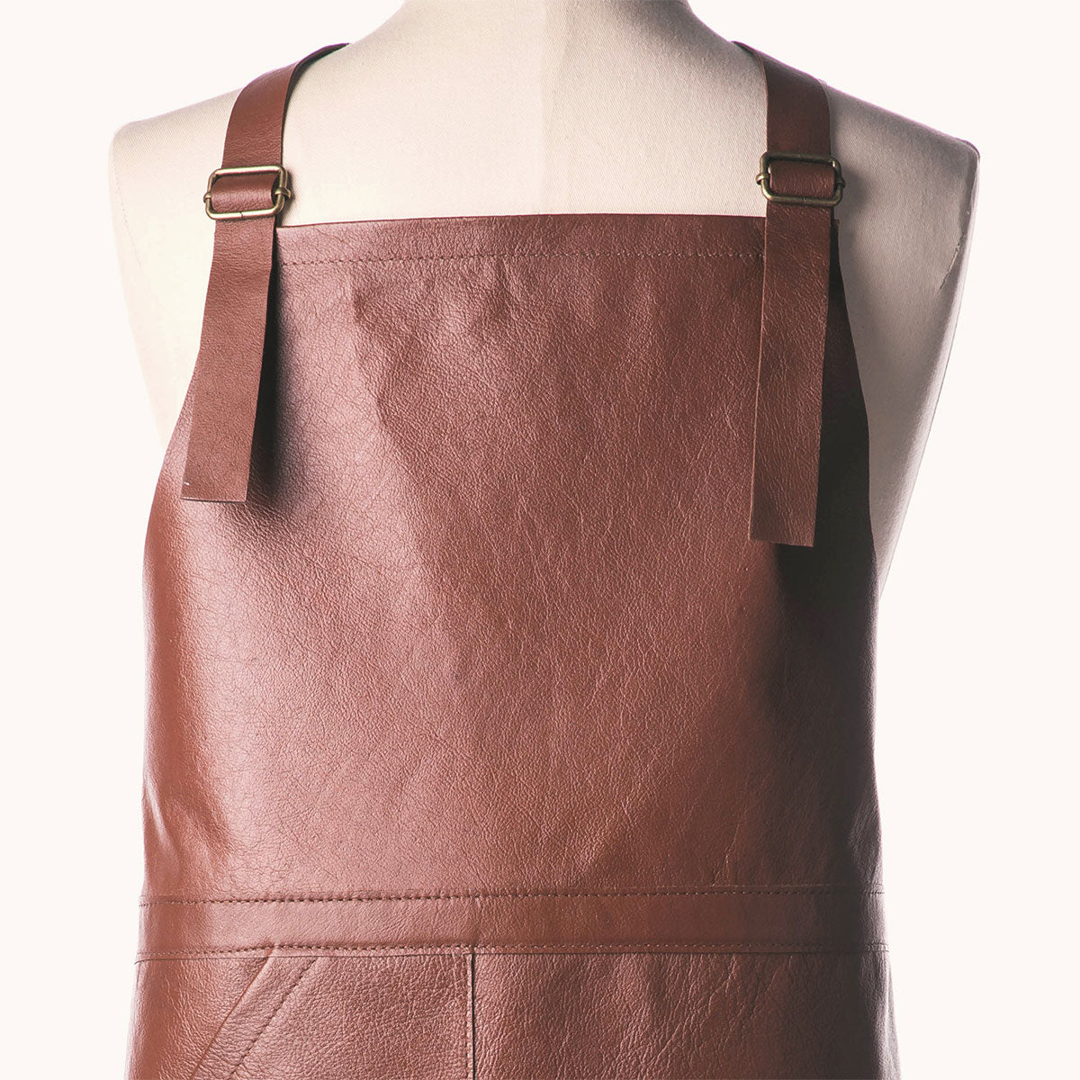 Deluxe Leather Apron (Rust)